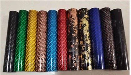 Tubes Kevlar en fibre de carbone